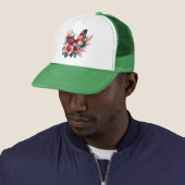 Butterfly Spring Sublimation-96284 Truckerkappe (Beispiel)