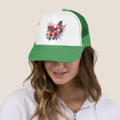 Butterfly Spring Sublimation-96284 Truckerkappe (Beispiel)