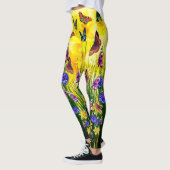 Butterfly Springtime-Blume Leggings (Links)