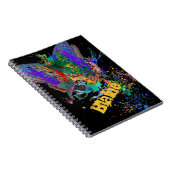 Butterfly-Spritzer personalisiert Notizblock (Rechte Seite)