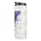 Butterfly-Spritzer-Thermalwäscher Thermosbecher (Nach rechts gedreht)