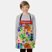 Butterfly Squash Art Schürze (Getragen)