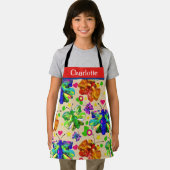 Butterfly Squash Art Schürze (Insitu)