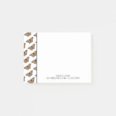 Butterfly Stationery Post-it Klebezettel (Vorderseite)