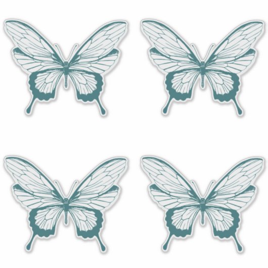 Butterfly Sticker (Vorderseite)