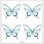 Butterfly Sticker (Blatt)
