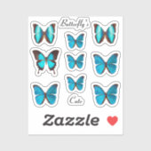 Butterfly-Stickers für die Rückseite von IPhone Aufkleber (Blatt)