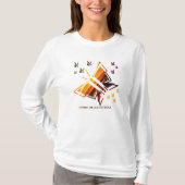 Butterfly-Stil T-Shirt (Vorderseite)