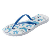 Butterfly Stroke Flip Flops Badesandalen (Schrägansicht)
