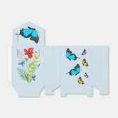 Butterfly Summer Floral Fevor Box Geschenkschachtel (Ungefaltet)