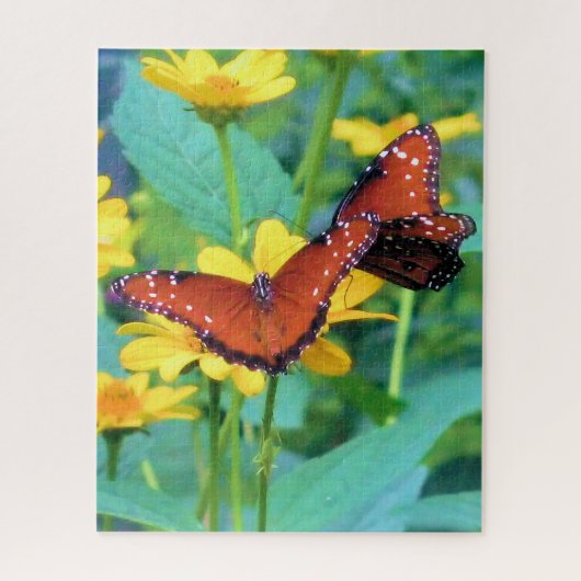 Butterfly Summer Garden - 16x20 - 520 pc Puzzle (Vertikal)
