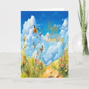 Butterfly Summer Karte