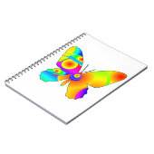 Butterfly Sunrise Spiral Foto Notebook Notizblock (Linke Seite)