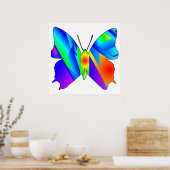 Butterfly Sunset Poster (Küche)