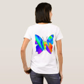 Butterfly Sunset T-Shirt (Schwarz voll)