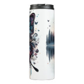 Butterfly Sunset Thermosbecher (Rückseite)