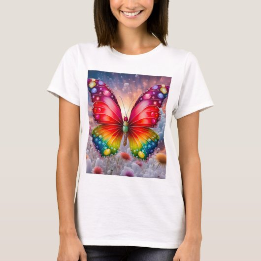Butterfly Sunshine T-Shirt (Vorderseite)