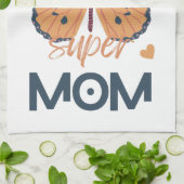 Butterfly Super-MAMA Geschirrtuch (Gefaltet)