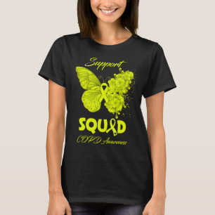 Butterfly Support Squad COPD Bewusstsein T-Shirt