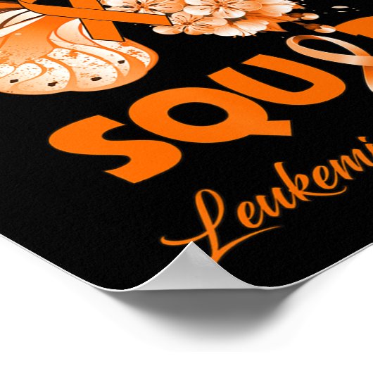 Butterfly Support Squad Leukämie Bewusstsein Poster (Ecke)