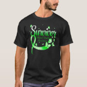 Butterfly Survivor Mental Health Awareness T-Shirt (Vorderseite)