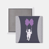 Butterfly Swing Magnet (Vorderseite/Rückseite)