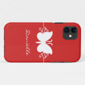 Butterfly Swirl BT iPhone 5 Fall, Red Case-Mate iPhone Hülle (Rückseite (Horizontal))