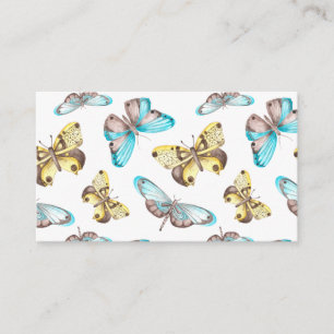 Butterfly Symmetrie Art Visitenkarte
