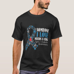 Butterfly T1D Diabetes Bewusstsein Diabetische Unt T-Shirt