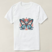 Butterfly-T - Shirt (Design vorne)