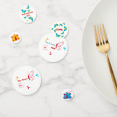 Butterfly Table Confetti Konfetti (Gruppe)