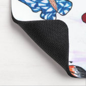 "Butterfly Tag" Mousepad (Ecke)