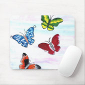 "Butterfly Tag" Mousepad (Mit Mouse)
