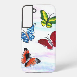 "Butterfly-Tag" Samsung Galaxy Hülle