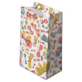 Butterfly Tango Kleine Geschenktüte (Rückseite Schrägansicht)