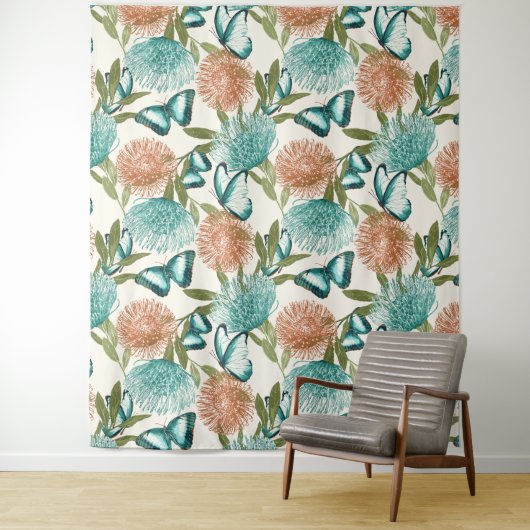 Butterfly Tapestry Blanket Wandteppich (Beispiel)