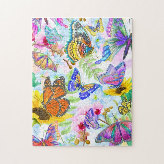 Butterfly Tapestry Puzzle (Vertikal)