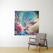 Butterfly Tapestry Wandteppich (Beispiel (Horizontal))