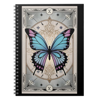 Butterfly-Tarot-Karte - Mystisch und kompliziert Notizblock