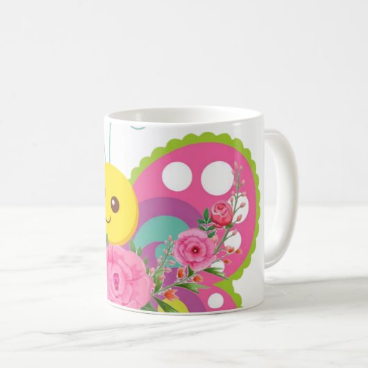 Butterfly-Tasse Kaffeetasse (VorderseiteRechts)