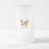 Butterfly-Tasse Mattglas Bierglas (Mittel)