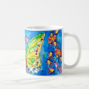 Butterfly-Tasse von Jeffrey Shutt, Alter 6 Kaffeetasse
