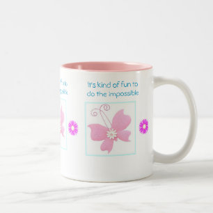 Butterfly-Tasse Zweifarbige Tasse