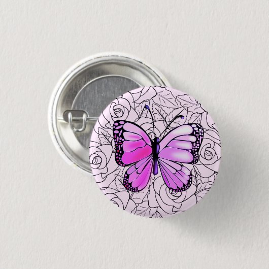 Butterfly-Taste Button (Vorne & Hinten)