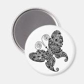 Butterfly Tattoo Magnet (Vorderseite/Rückseite)