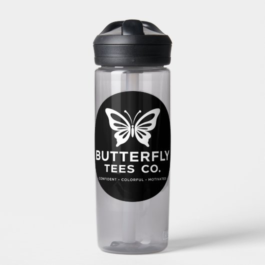 Butterfly Tees Co. 0047688-BT Trinkflasche (Vorderseite)