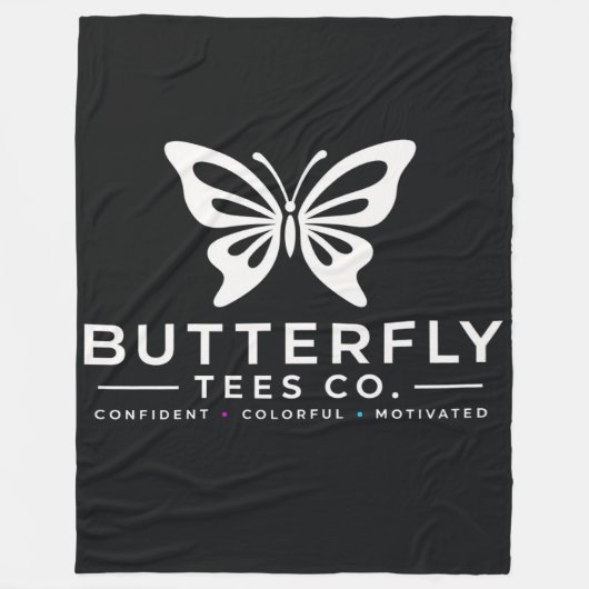 Butterfly Tees Co. 0047688-WTL6 Fleecedecke (Vorderseite)