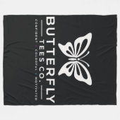 Butterfly Tees Co. 0047688-WTL6 Fleecedecke (Vorderseite (Horizontal))