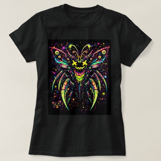 Butterfly Tees Co. Alien Insect Schmetterling 0047 (Design vorne)