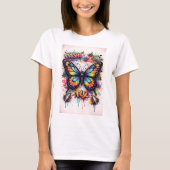 Butterfly Tees Co. Graffiti-Schmetterling-Shirt 00 (Vorderseite)
